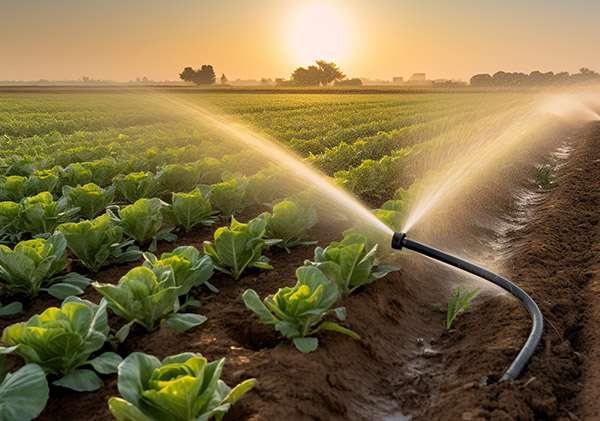 Landwirtschaftliche Bewässerungspipelines
