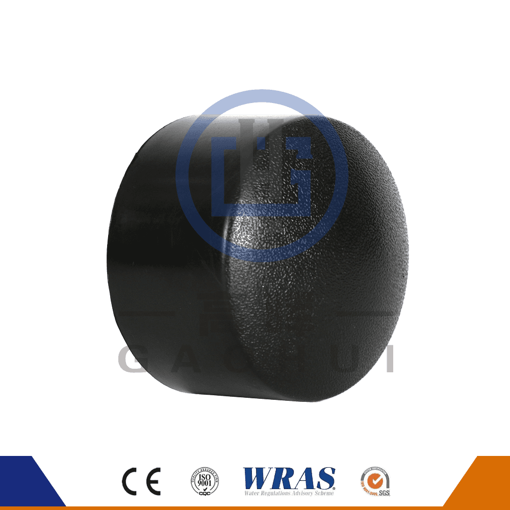 HDPE geformte Butt Fusion Endkappe für Wasserversorgung Abwassertransfer Entwässerung